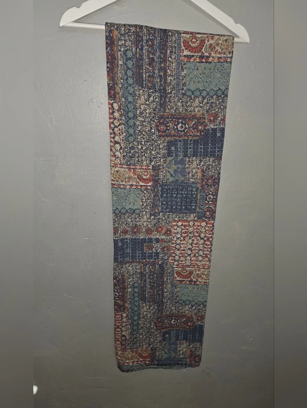 Vintage 1970s Sheridan Australia Boho Print Twin Flat Sheet